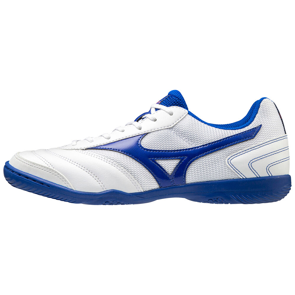 Panske Kopačky Mizuno MRL Sala Club IN Biele/Modre Vypredaj TWPZ13842